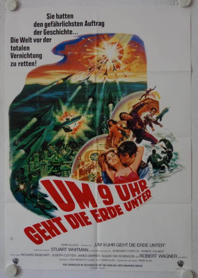 City beneath the Sea original release german movie poster